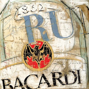 Lorenzo Crivellaro - Happy rum - serigrafia materica - Dedalogallery
