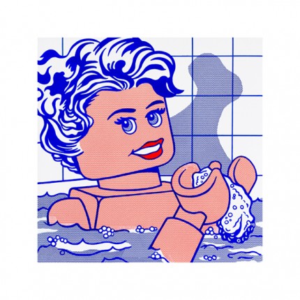 Woman in bath - Roy Lichtenstein - Stefano Bolcato