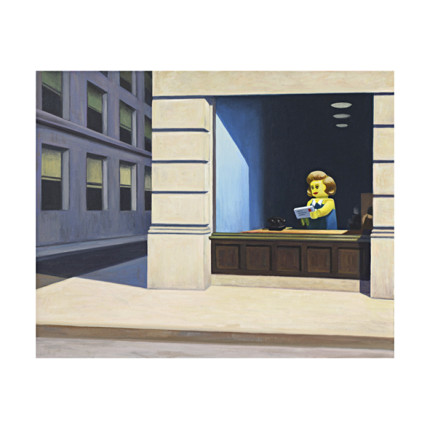 Edward Hopper - New York office - Stefano Bolcato - Dedalo Gallery