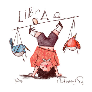 Libra (lui) - - Zodiaco - Federica Porro - Dedalo Gallery