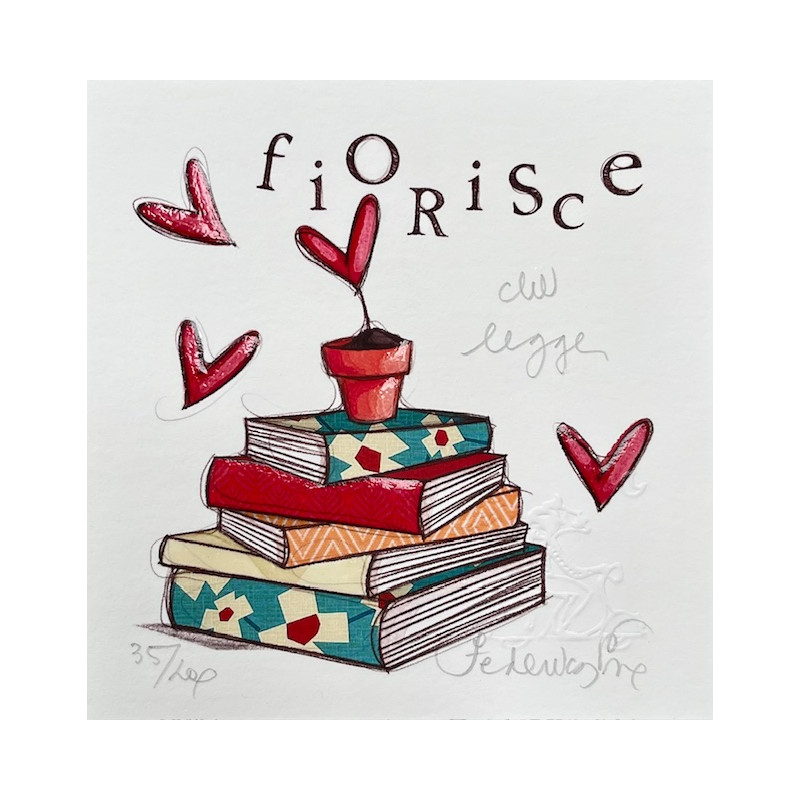 Fiorisce chi legge - Federica Porro - Dedalo Gallery