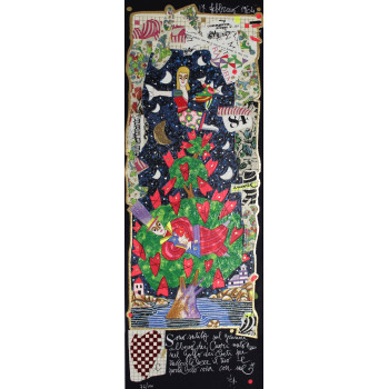 Sono salito sul grande albero di cuori nato nel golfo dei poeti - Francesco Musante - Dedalo Gallery