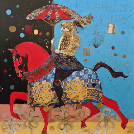 Il cavaliere d'oro - Stefano Mancini - Dedalo Gallery