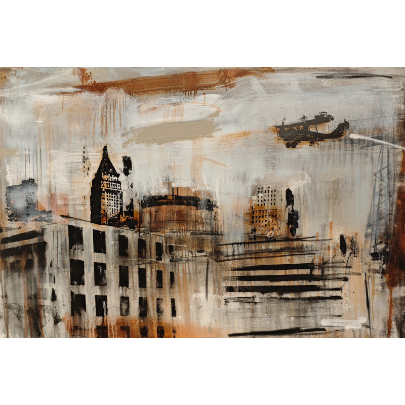 Roma, ruggine e le nubi - Daniele Cestari - Dedalo Gallery