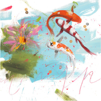 J. Garden Fish 2 - Luca Bellandi - Dedalo Gallery