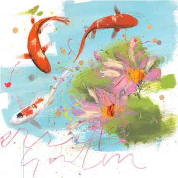 J. Garden Fish 3 - Luca Bellandi - Dedalo Gallery