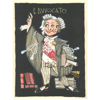 L'avvocato - Paolo Fresu - Dedalo Gallery