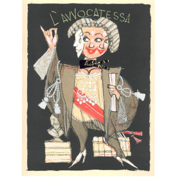 L'avvocatessa - Paolo Fresu - Dedalo Gallery