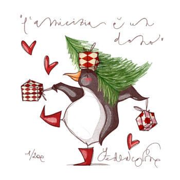 L'amicizia è un dono - Federica Porro - Dedalo Gallery