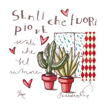 Senti che fuori piove - Federica Porro - Dedalo Gallery