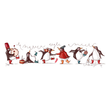 La marcia dei pinguini - Federica Porro - Dedalo Gallery